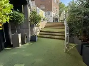 Terrasse von Geschaftsraum zur Miete in Madrid mit Klimaanlage und Heizung