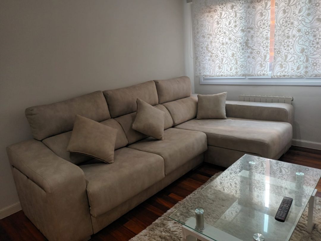 Sala d'estar de Pis de lloguer en Sopela