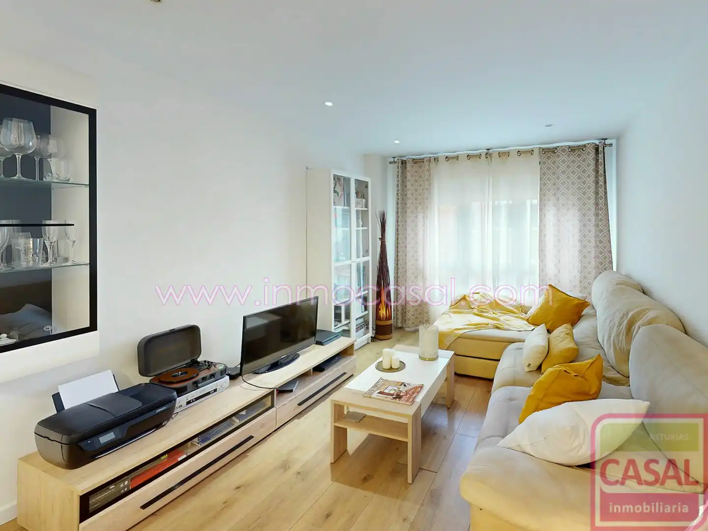 Sala de estar de Piso en venta en Gijón  con Calefacción y Trastero