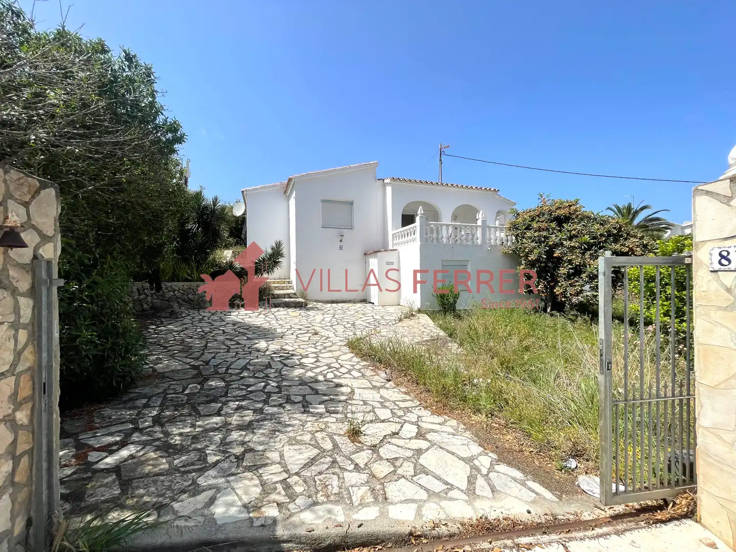 Exterior view of Houses for sale in Dénia  with Air Conditioner, Private garden and Terrace