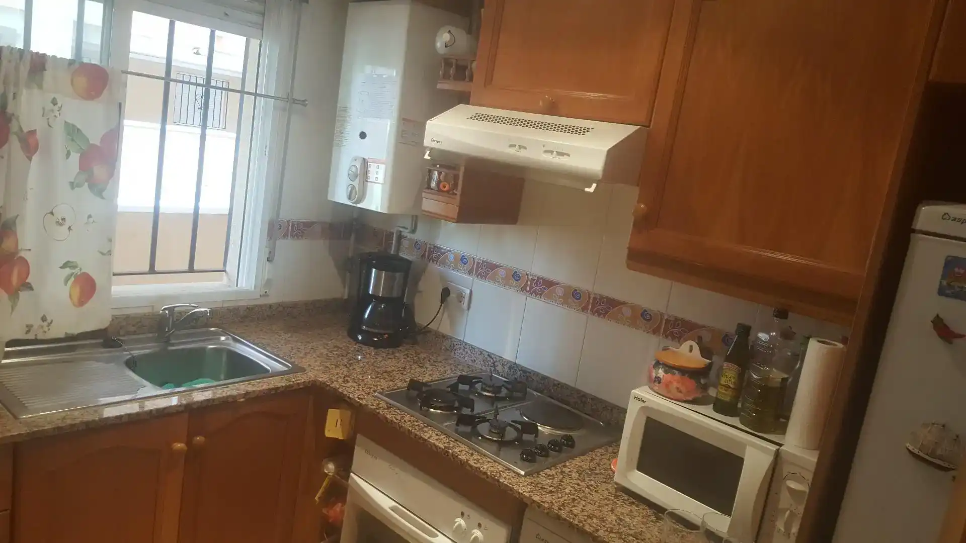 Cuina de Apartament en venda en Oropesa del Mar / Orpesa amb Aire condicionat i Piscina