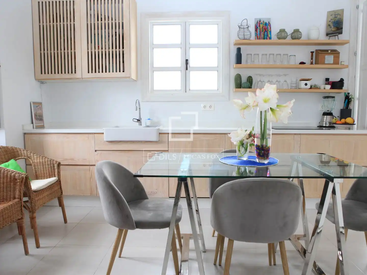 Cocina de Finca rústica en venta en Otívar con Aire acondicionado, Jardín privado y Terraza