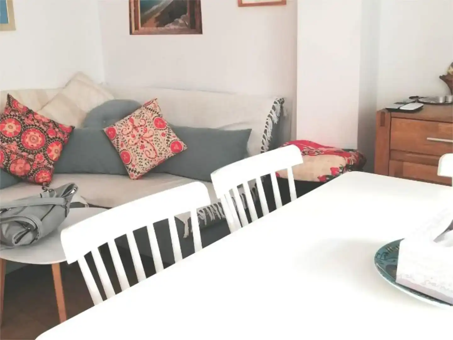 Sala d'estar de Pis en venda en Rubite amb Aire condicionat, Traster i Moblat