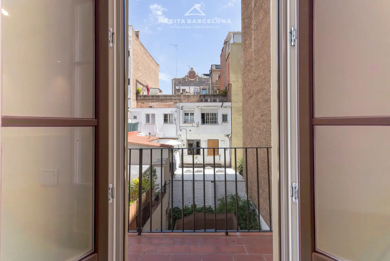 Balcony of Flat for sale in Barcelona  with Air Conditioner, Heating and Parquet flooring