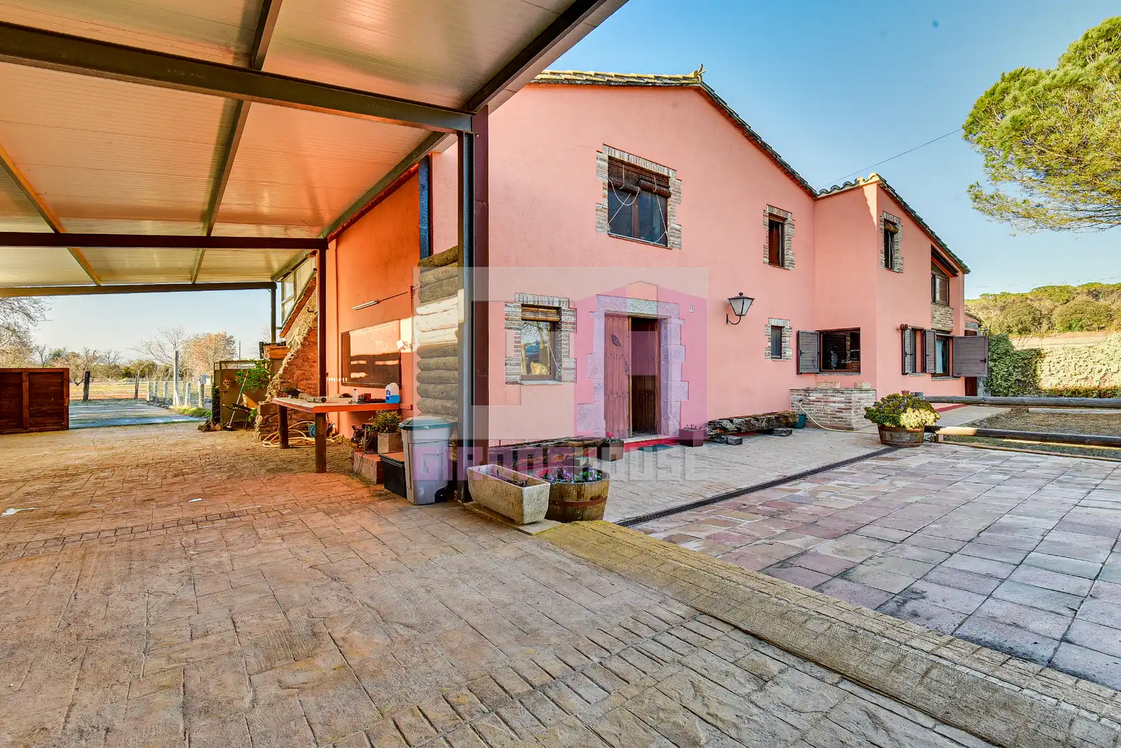 Vista exterior de Casa o xalet en venda en Sant Andreu Salou amb Aire condicionat, Calefacció i Jardí privat