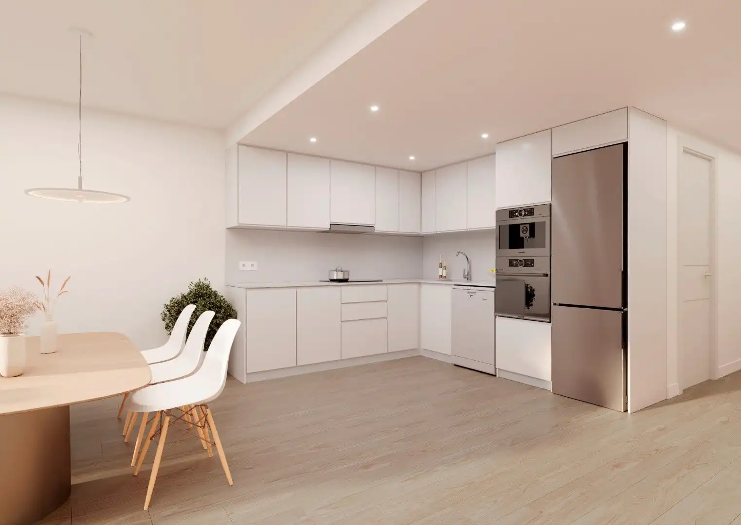 Kitchen of Apartments for sale in Cartagena  with Air Conditioner, Heating and Private garden