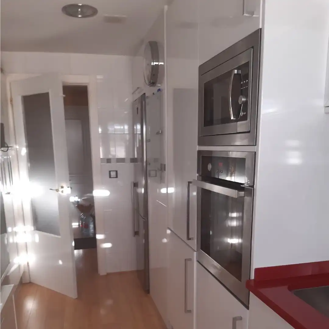 Cuina de Apartament en venda en Grijota amb Calefacció
