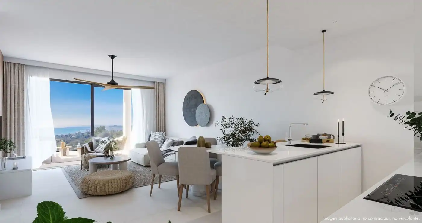 Appartement compact avec piscine à vendre à Avenida ur-5 reserva del higueron, imagen 2