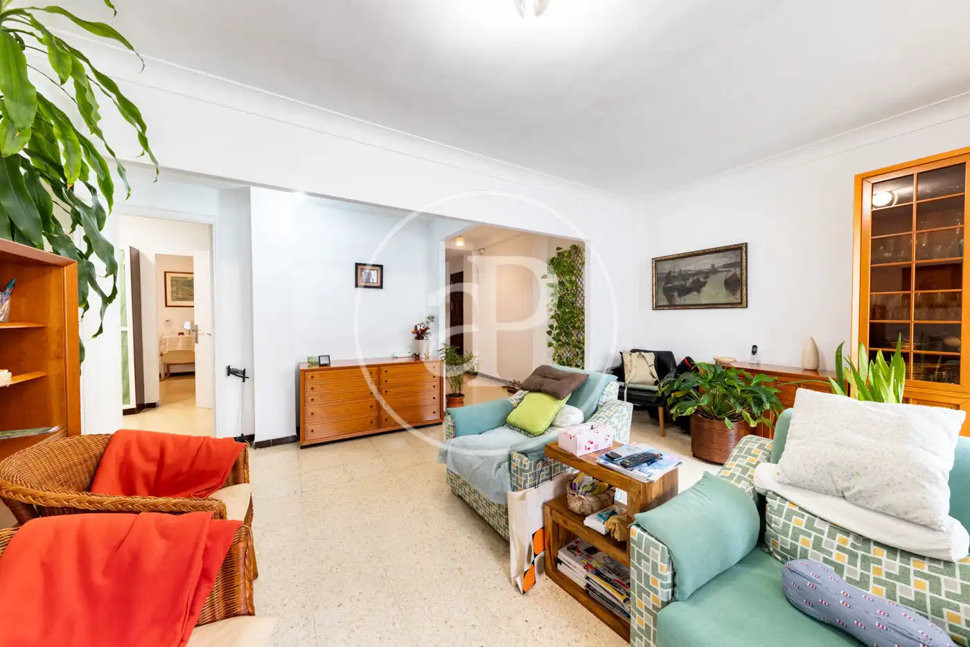 Sala d'estar de Pis en venda en  Palma de Mallorca amb Calefacció i Balcó