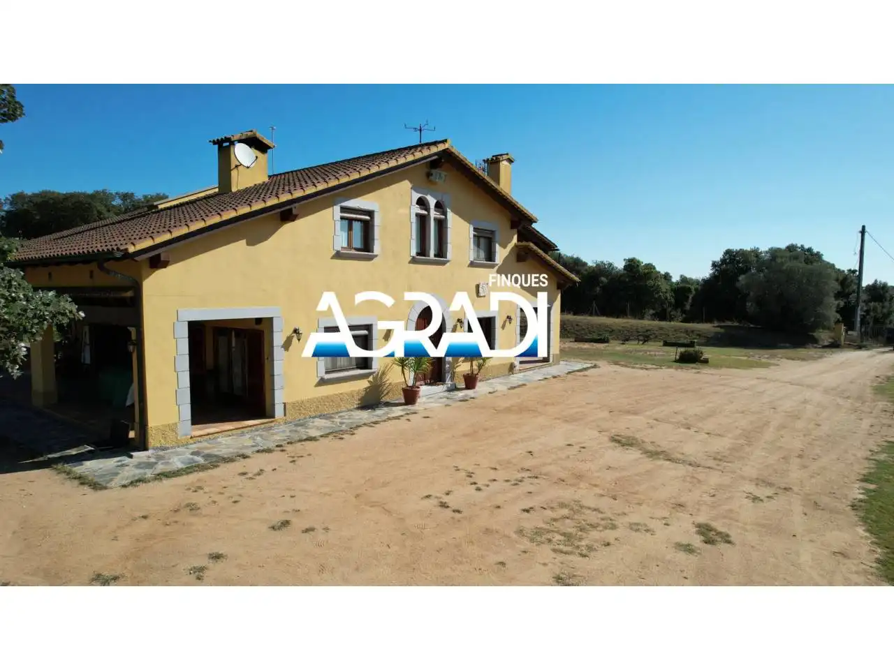 Jardí de Finca rústica en venda en Sant Antoni de Vilamajor amb Aire condicionat, Calefacció i Jardí privat