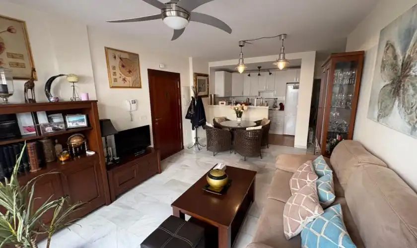 Living room of Flat for sale in Carboneras  with Air Conditioner, Terrace and Storage room