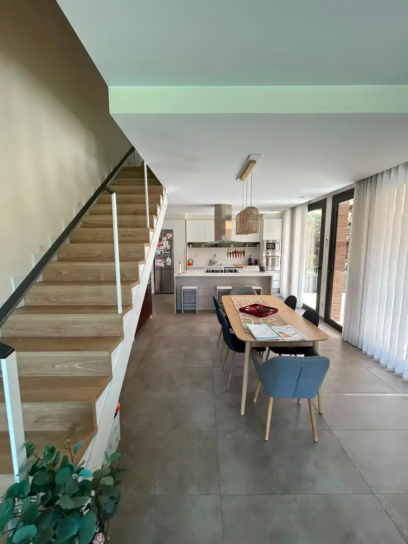 Dining room of Houses for sale in Viladecavalls  with Air Conditioner, Heating and Private garden