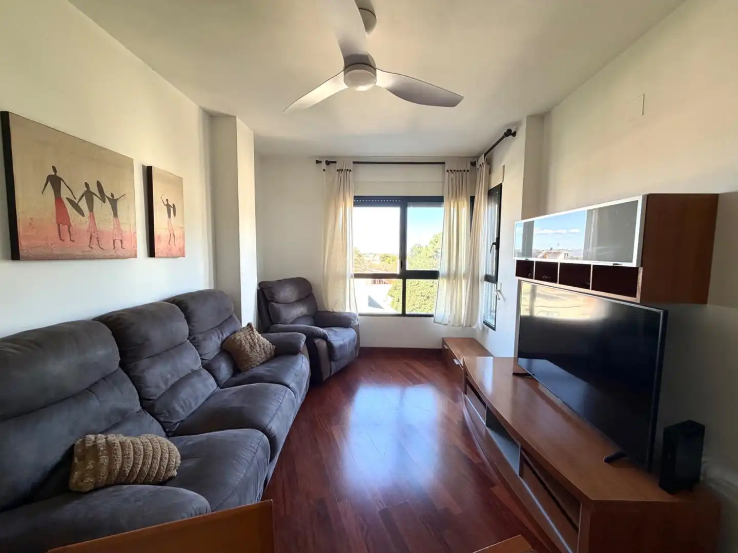 Living room of Attic for sale in Burjassot  with Air Conditioner, Heating and Terrace