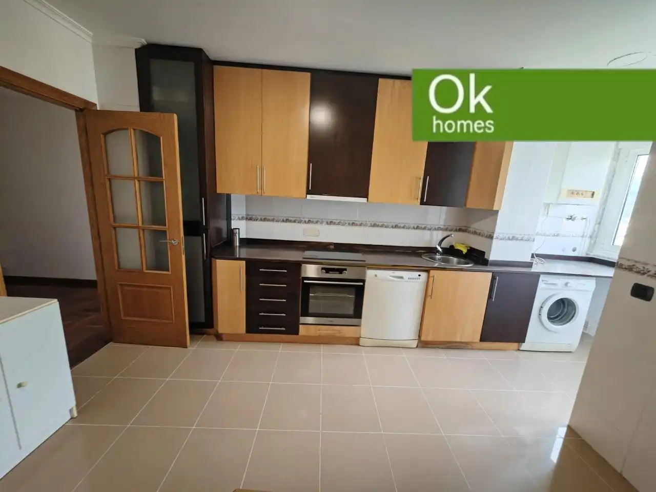 Kitchen of Flat for sale in Baralla  with Heating, Parquet flooring and Storage room