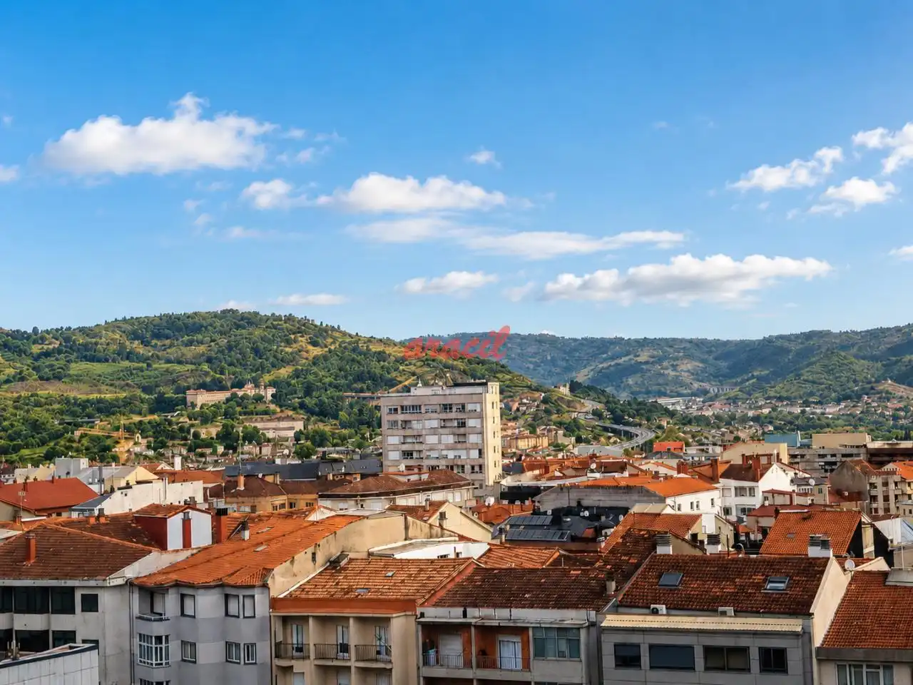 Exterior view of Duplexes for rent in Ourense Capital   with Heating and Furnished