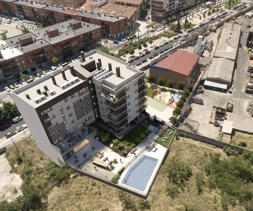 Vista exterior de Àtic de lloguer en Getafe amb Aire condicionat, Calefacció i Traster