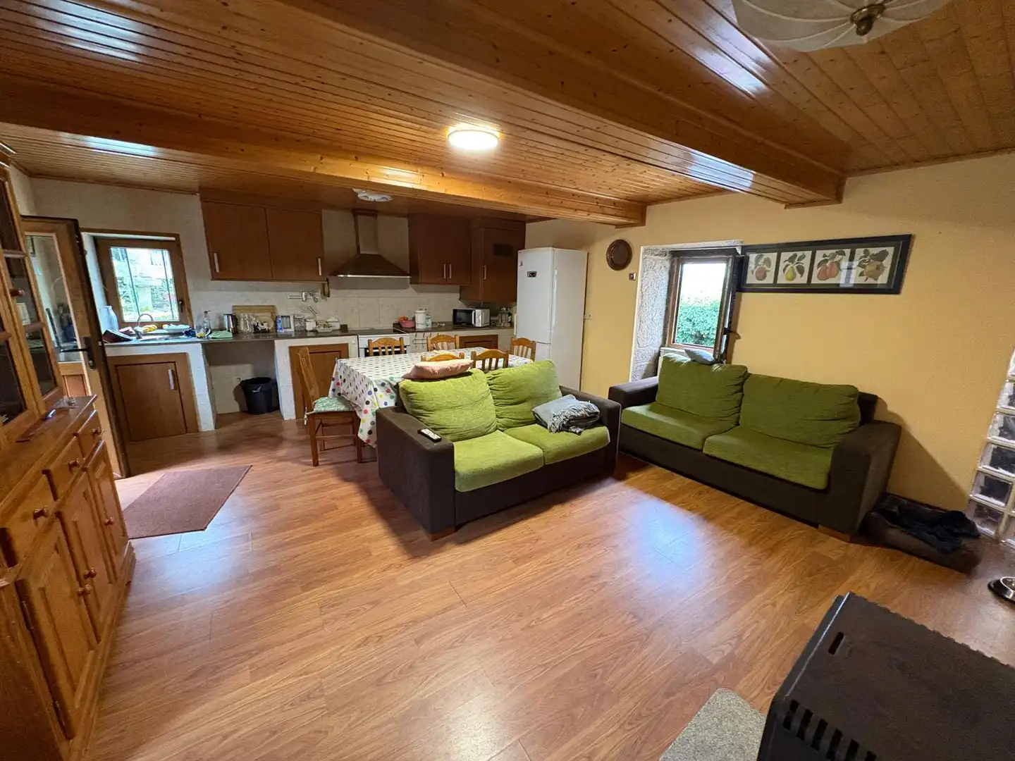 Living room of Houses for rent in Covelo  with Private garden, Swimming Pool and Furnished