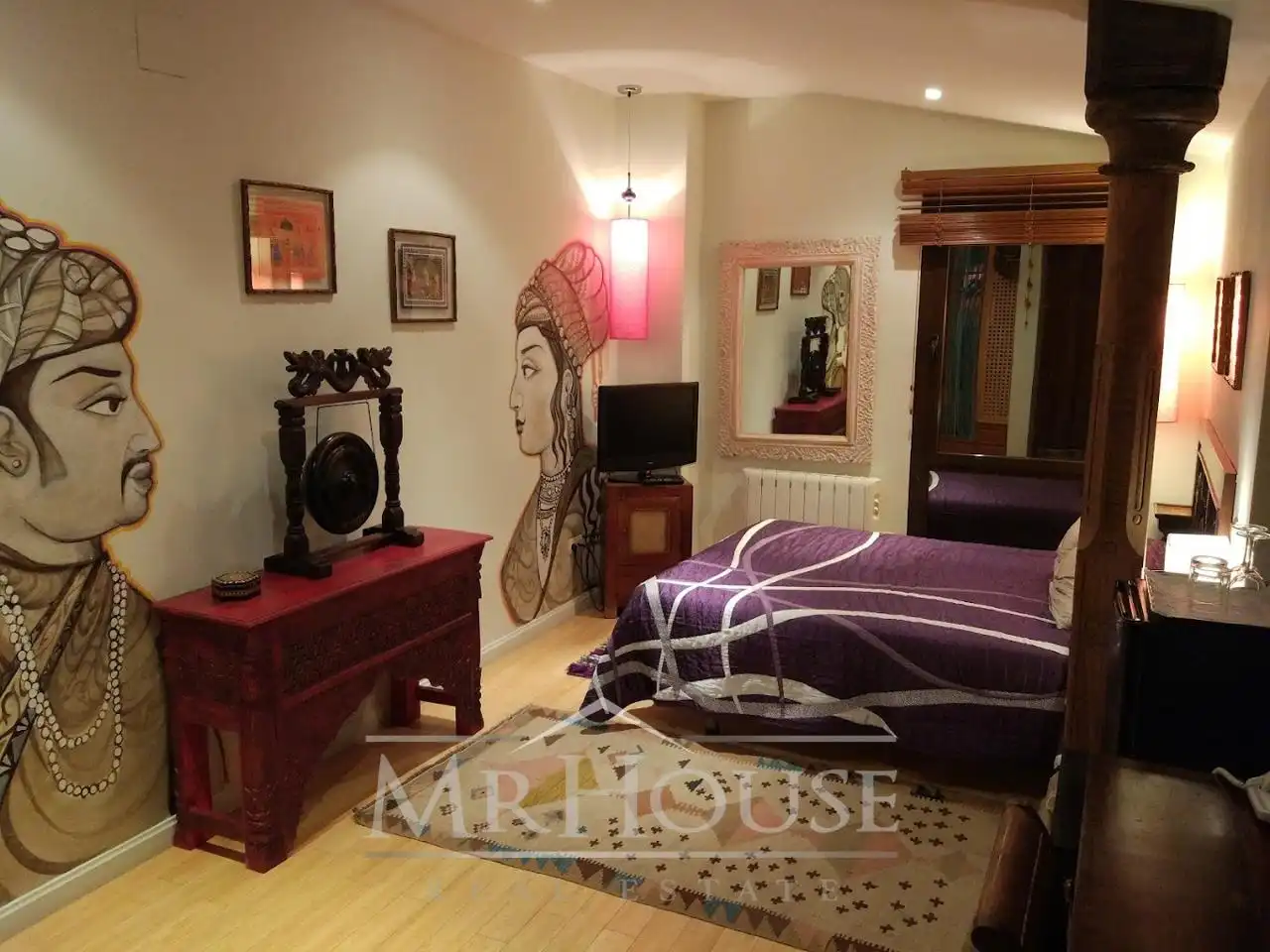 Habitación de Finca rústica en venta en Casavieja con Aire acondicionado, Calefacción y Jardín privado