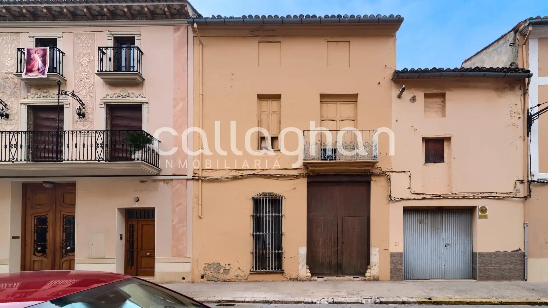 Vista exterior de Casa adosada en venda en L'Alcúdia