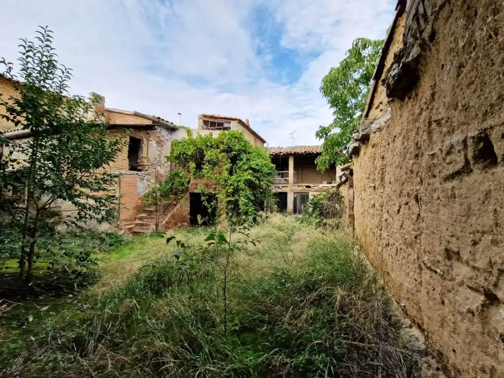 Exterior view of Houses for sale in Alcampell  with Private garden, Terrace and Storage room