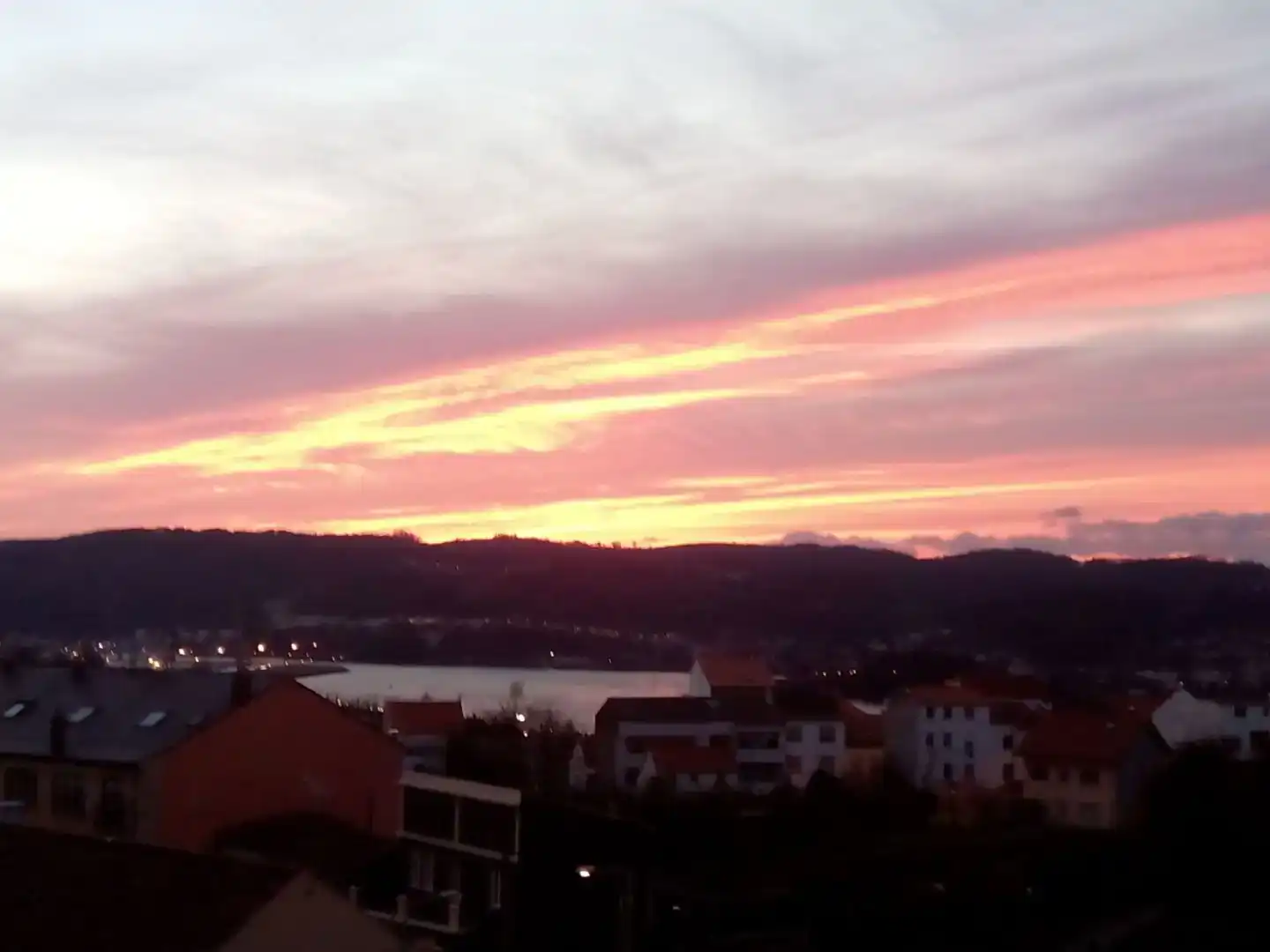 Vista exterior de Pis en venda en Ferrol
