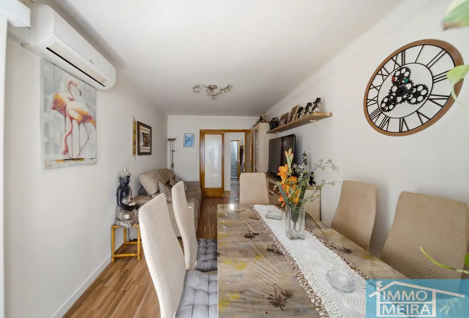 Menjador de Apartament en venda en Roses amb Aire condicionat, Calefacció i Terrassa