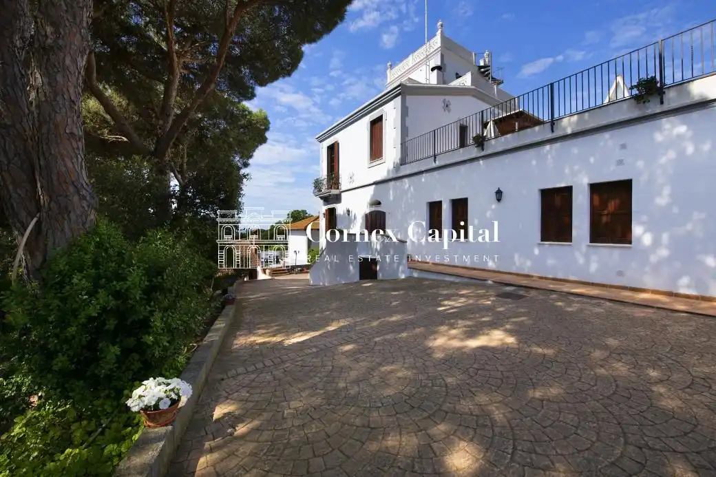 Garten von Country house zum Verkauf in Sant Andreu de Llavaneres mit Privatgarten, Terrasse und Schwimmbad