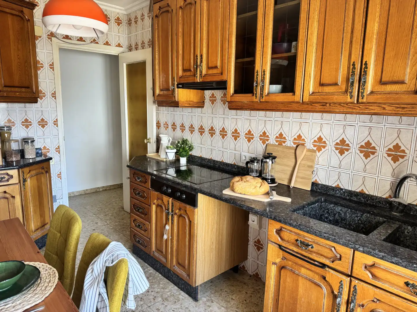 Kitchen of Flat for sale in Allo  with Terrace and Balcony
