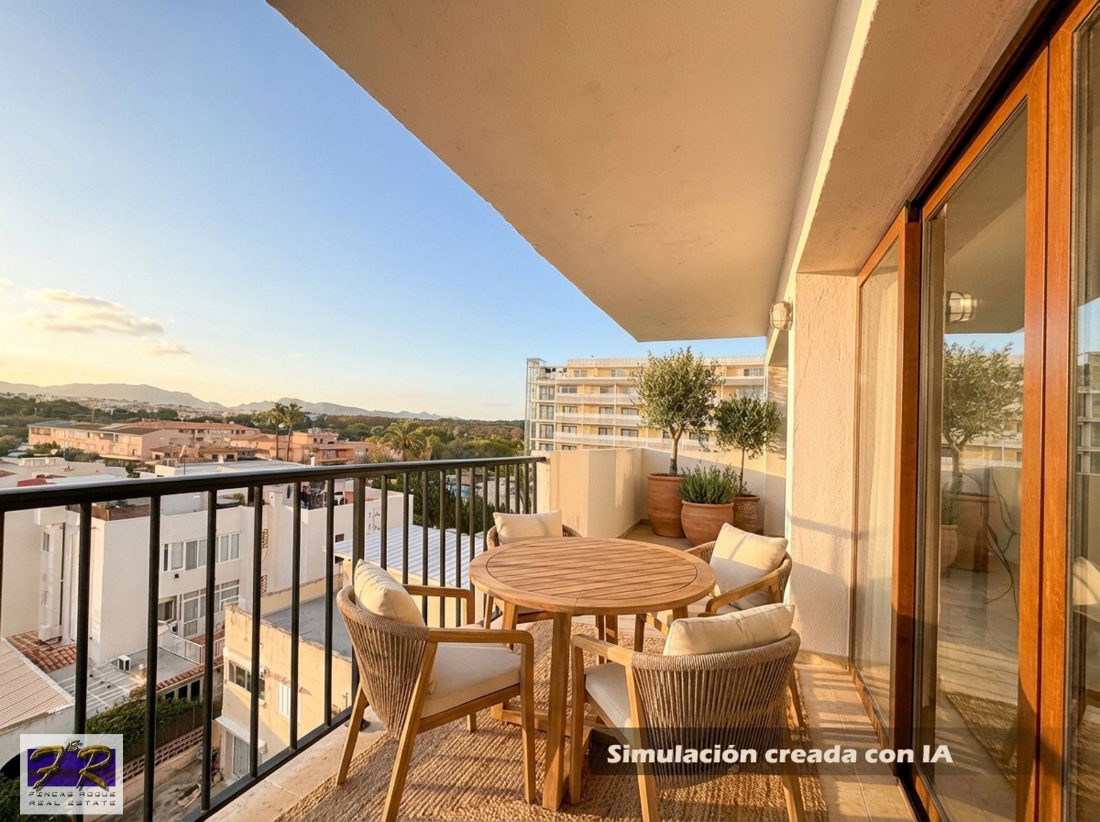 Balcony of Flat for sale in Alcúdia  with Air Conditioner, Terrace and Swimming Pool