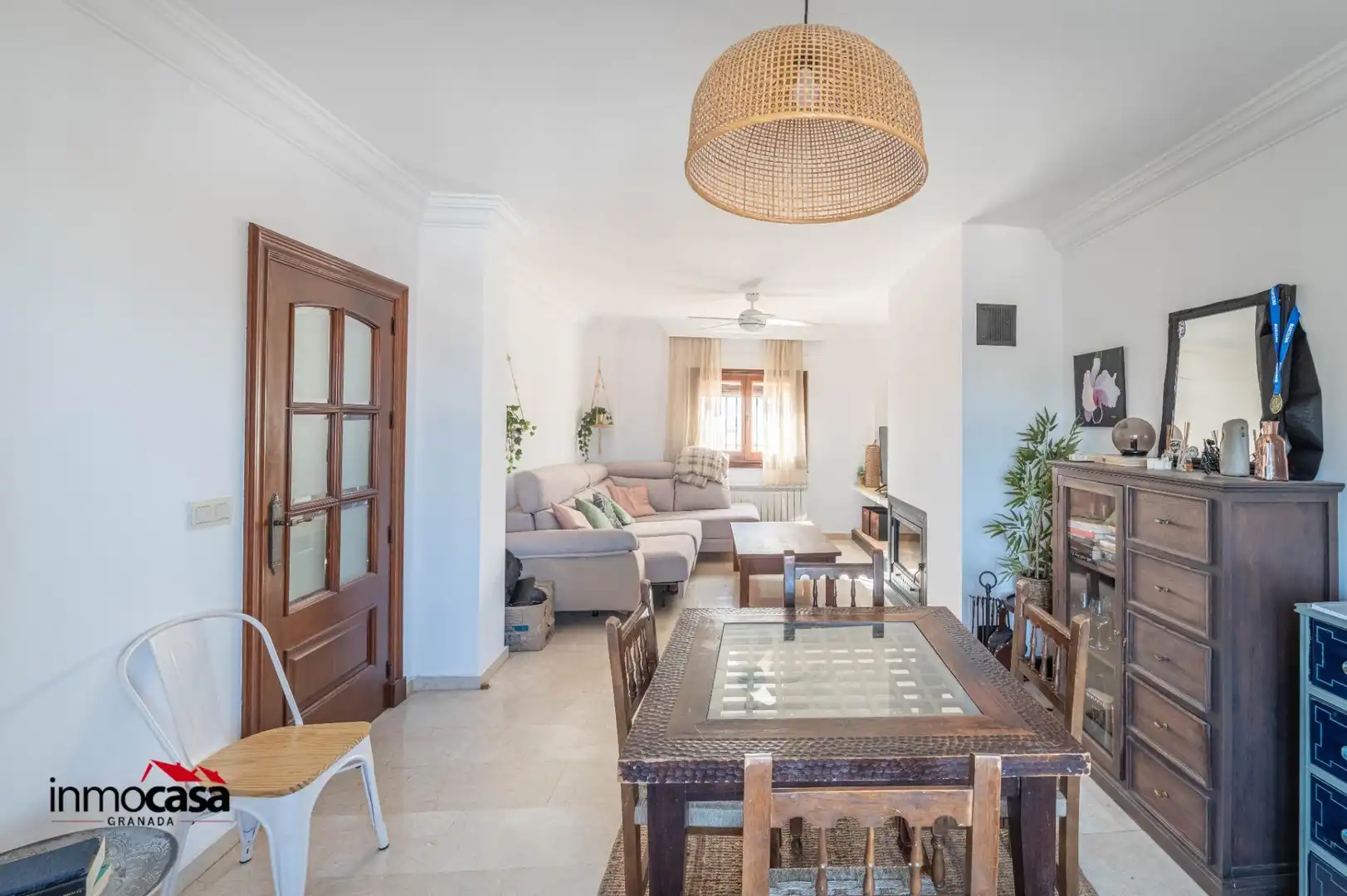 Sala de estar de Casa o chalet en venta en Víznar con Calefacción, Jardín privado y Terraza