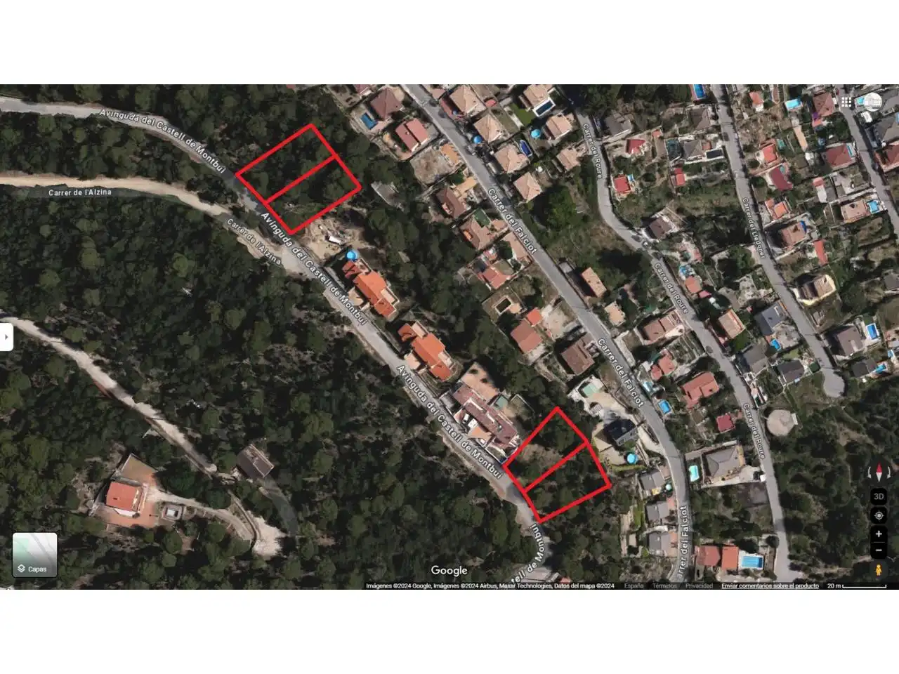 Wohnbaugrundstück zum Verkauf in Avenida Castell de Montbui 185, imagen 4