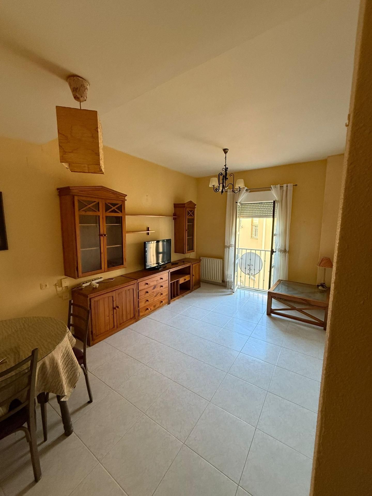 Living room of Flat for sale in Cáceres Capital  with Heating and Balcony