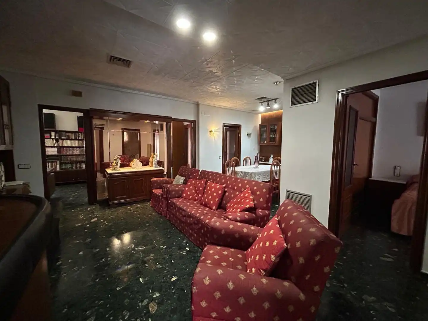 Living room of Flat for sale in Valencia  with Air Conditioner, Terrace and Balcony