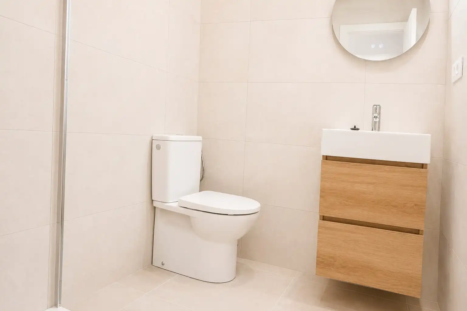 Baño de Ático en venta en Malgrat de Mar con Aire acondicionado, Calefacción y Parquet