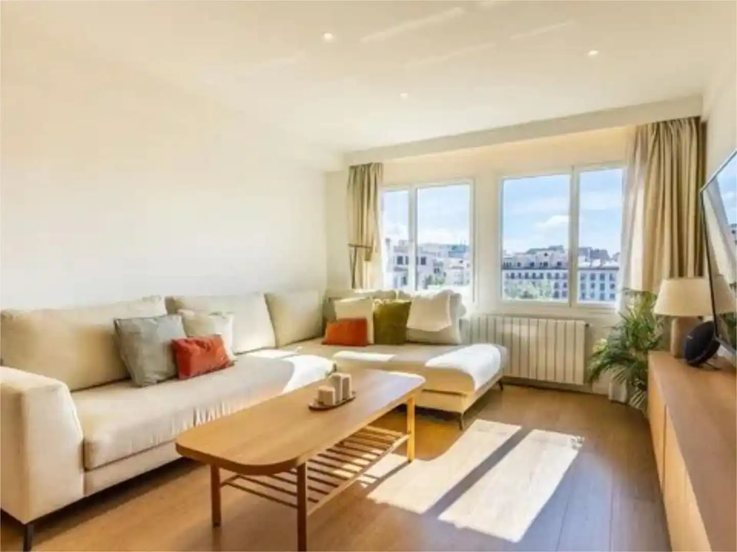 Sala d'estar de Pis en venda en  Palma de Mallorca amb Aire condicionat
