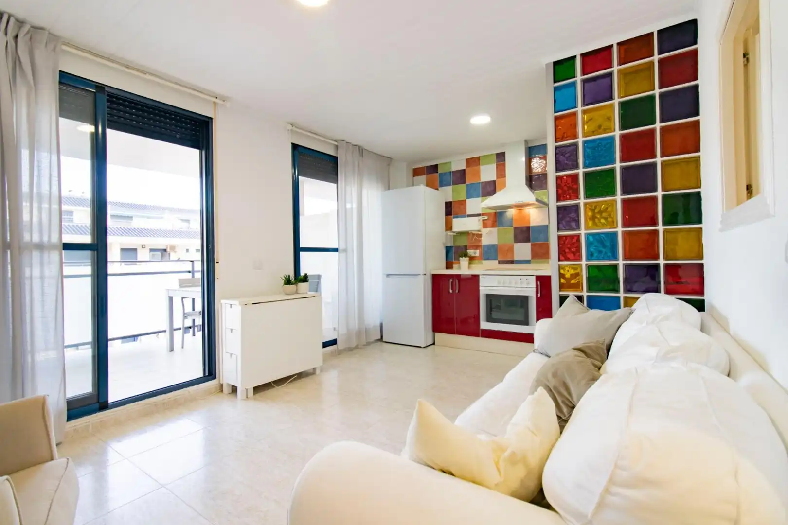 Sala d'estar de Apartament en venda en Playas de Puçol