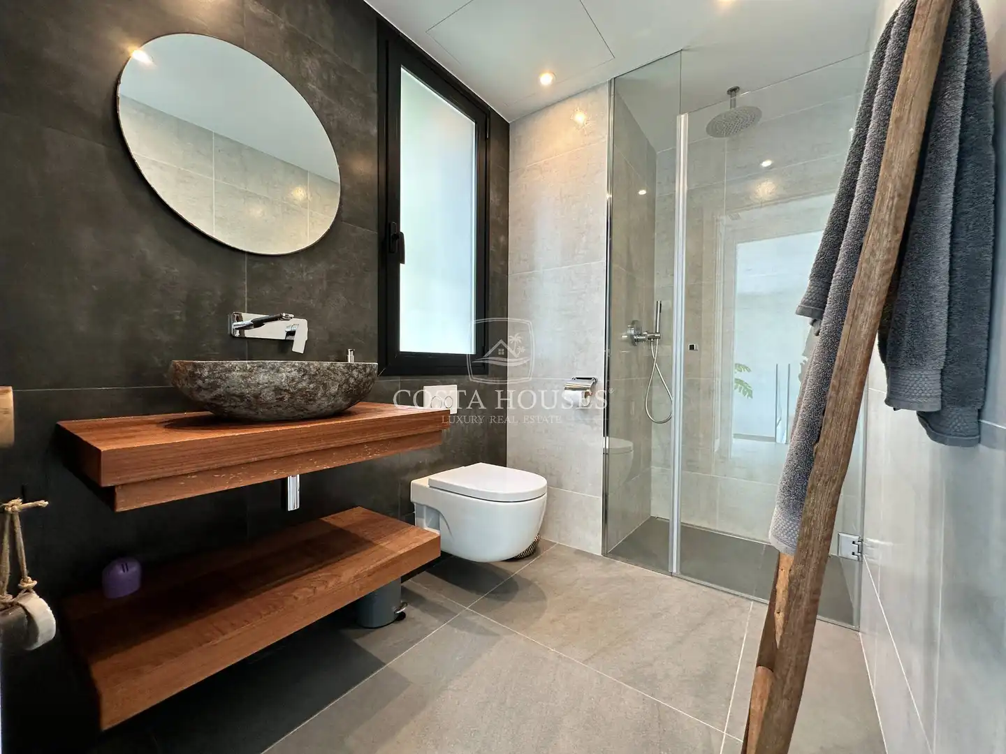 Bathroom of Houses for sale in Jávea / Xàbia  with Air Conditioner, Private garden and Terrace