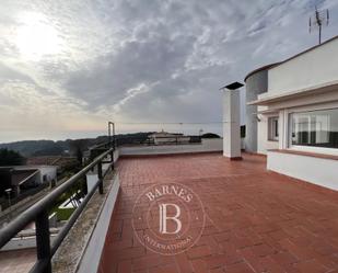 Exterior view of House or chalet for sale in Sant Pol de Mar  with Air Conditioner, Terrace and Swimming Pool