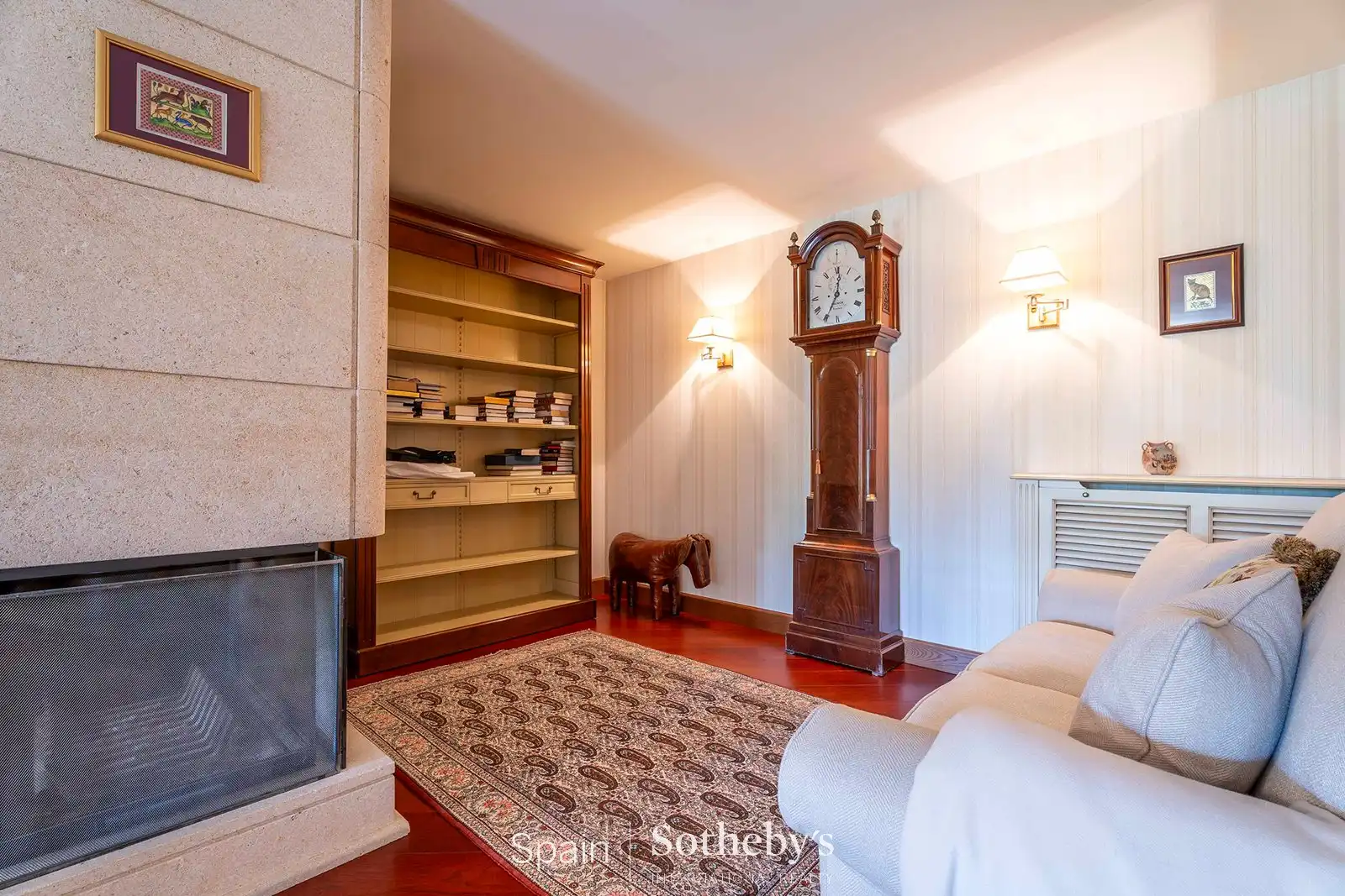 Sala de estar de Casa o chalet en venta en Madrid con Aire acondicionado, Calefacción y Jardín privado