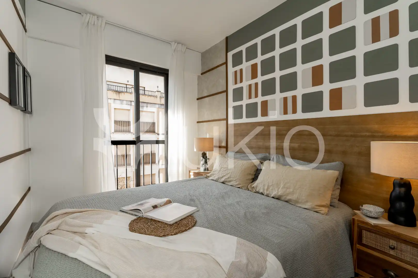 Bedroom of Apartments for rent in Madrid  with Air Conditioner, Heating and Furnished