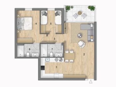 Flat with balcony for sale in Avinguda de Josep Anselm Clavé 24