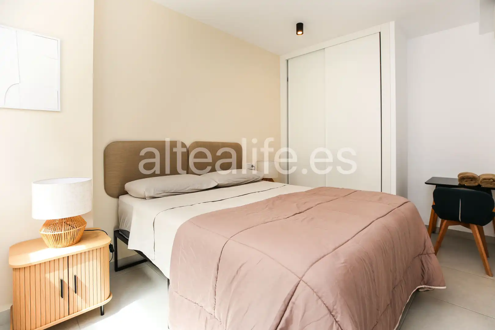 Bedroom of Apartments for rent in Altea  with Air Conditioner, Furnished and Oven