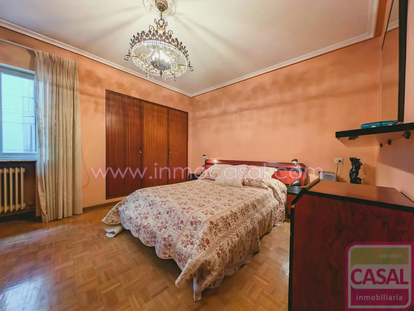 Bedroom of Flat for sale in Langreo  with Heating