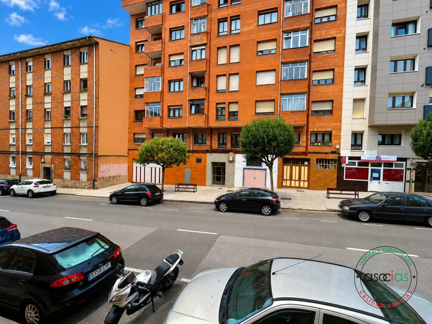 Exterior view of Flat for sale in Gijón   with Heating and Private garden