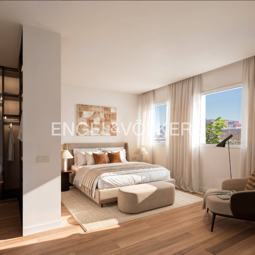 Dormitori de Àtic en venda en  Madrid Capital amb Aire condicionat, Calefacció i Terrassa