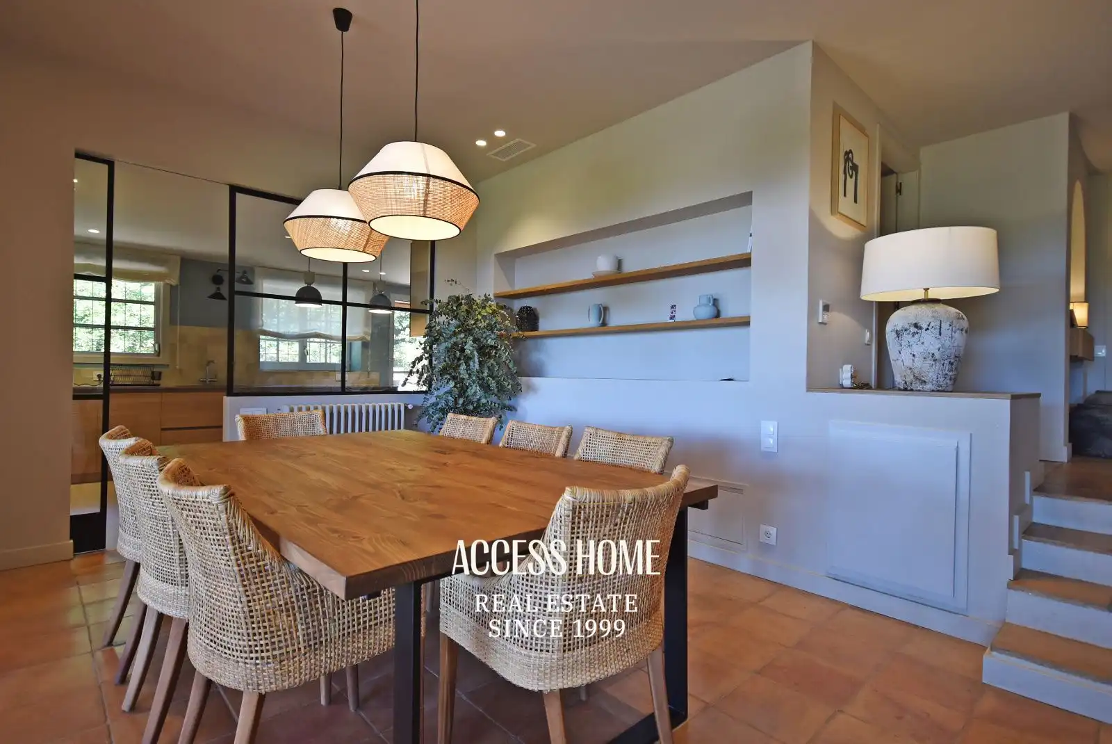 Dining room of Houses for rent in Sant Vicenç de Montalt  with Air Conditioner, Heating and Swimming Pool