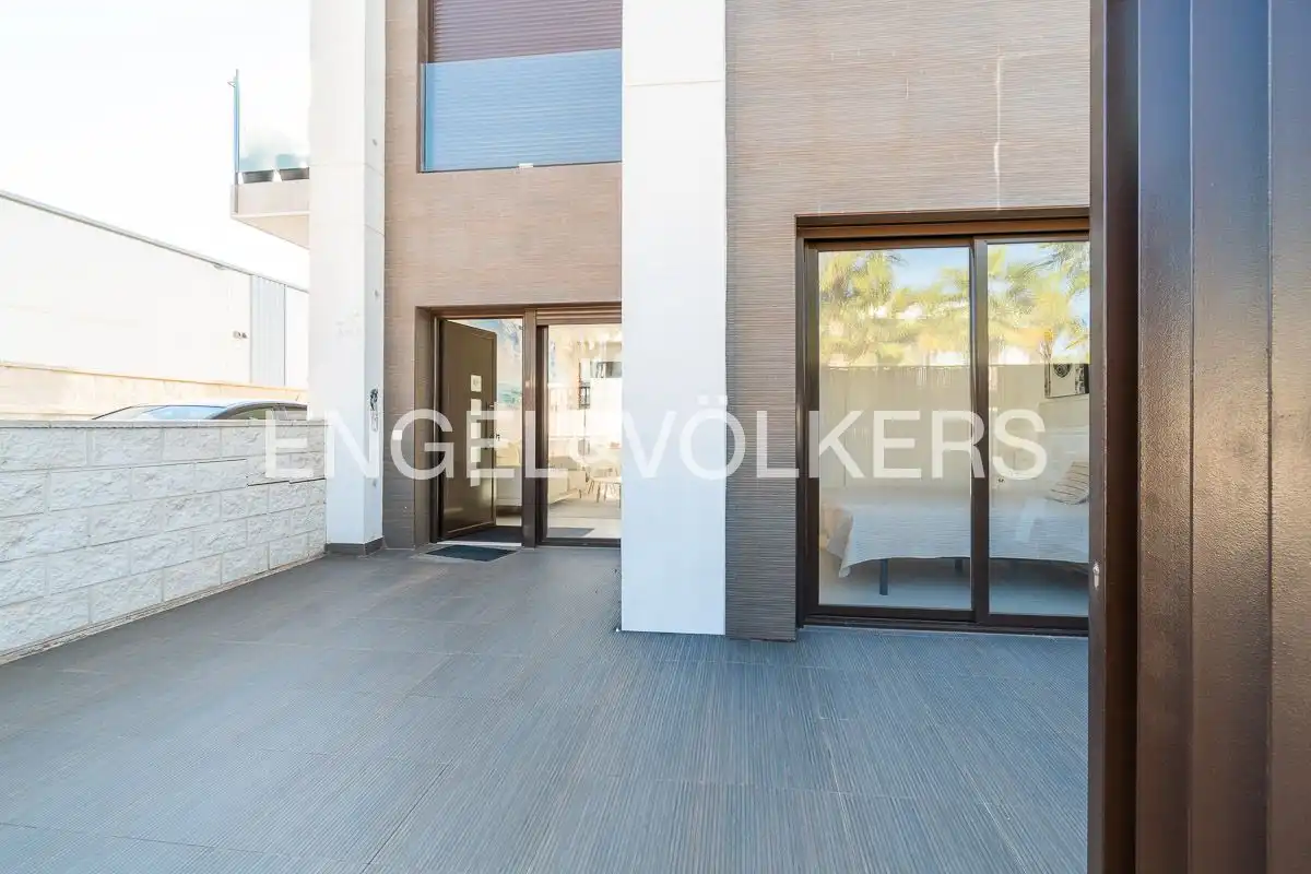 Terrassa de Apartament en venda en Rojales amb Aire condicionat, Calefacció i Jardí privat