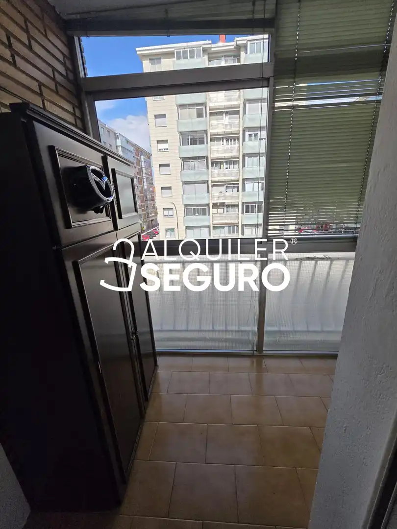 Terraza de Piso de alquiler en Burgos con Calefacción, Terraza y Amueblado