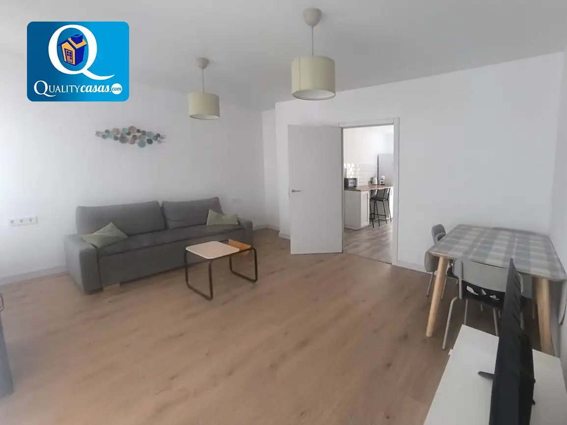 Sala de estar de Apartamento en venta en Alicante / Alacant con Aire acondicionado, Calefacción y Terraza