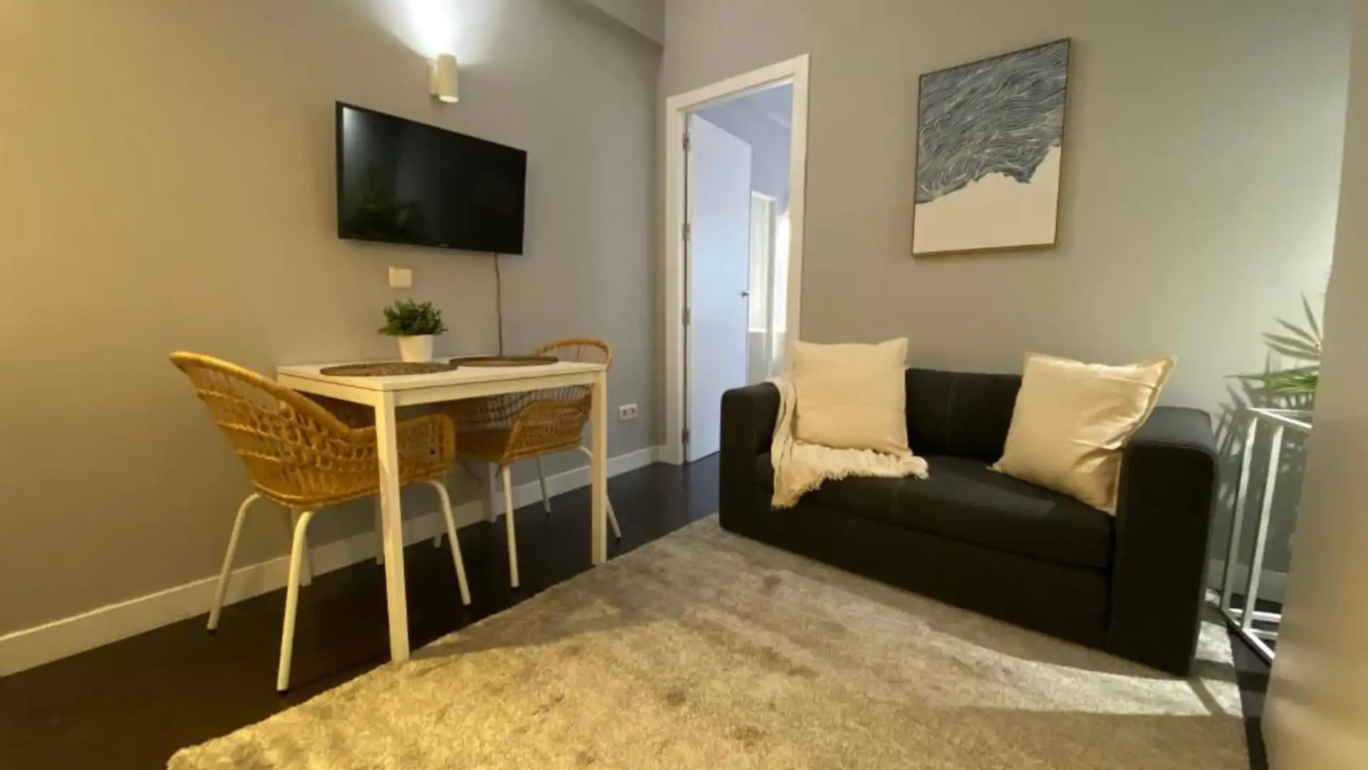 Sala d'estar de Apartament de lloguer en Guadalajara Capital amb Moblat i Es permeten mascotes